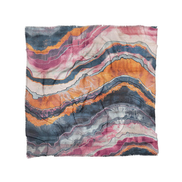 Helga Blue & Purple in Full/Queen (88" x 88") Size
