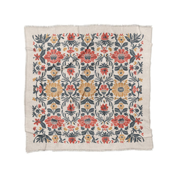 Corriana Navy & Red in Full/Queen (88" x 88") Size