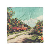 Orange Grove in Full/Queen (88" x 88") Size