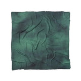 Andromeda Watercolor Teal in Full/Queen (88" x 88") Size