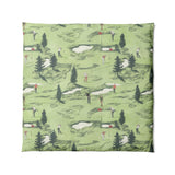 Out on the Links in Full/Queen (88" x 88") Size