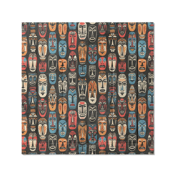 Tribal Masks in Full/Queen (88" x 88") Size