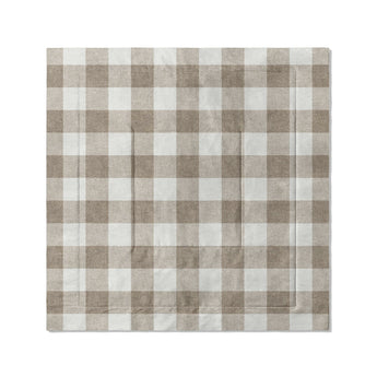 Buffalo Plaid Light Cedar Brown in Full/Queen (88" x 88") Size