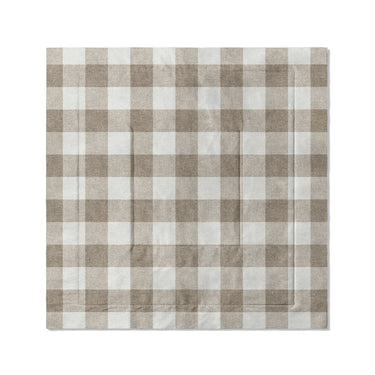 Buffalo Plaid Light Cedar Brown in Full/Queen (88" x 88") Size