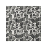 Harmon Surreal Chess Black & White in Full/Queen (88" x 88") Size