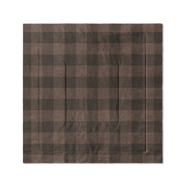 Buffalo Plaid Hickory Brown in Full/Queen (88" x 88") Size