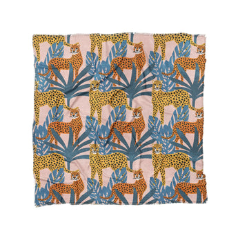 Tropical Cheetahs in Full/Queen (88" x 88") Size