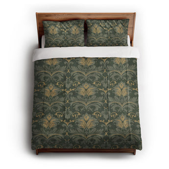 Agnes Deep Olive in Full/Queen (88" x 88") Size