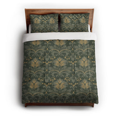 Agnes Deep Olive in Full/Queen (88" x 88") Size