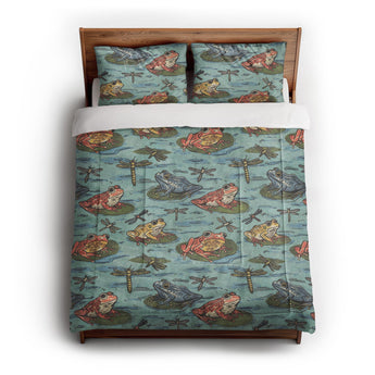 Frog Pond in Full/Queen (88" x 88") Size