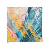 Egon Blue & Yellow in Full/Queen (88" x 88") Size