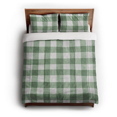 Buffalo Plaid Kelly Green in Full/Queen (88" x 88") Size