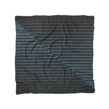 Euclid Black & Slate in Full/Queen (88" x 88") Size