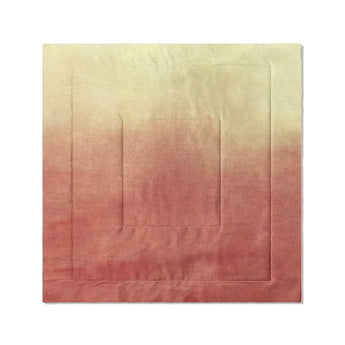 Kieran Watercolor Peach Ombre in Full/Queen (88" x 88") Size