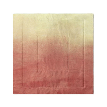 Kieran Watercolor Peach Ombre in Full/Queen (88" x 88") Size
