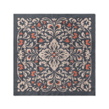 Annette Navy & Orange in Full/Queen (88" x 88") Size