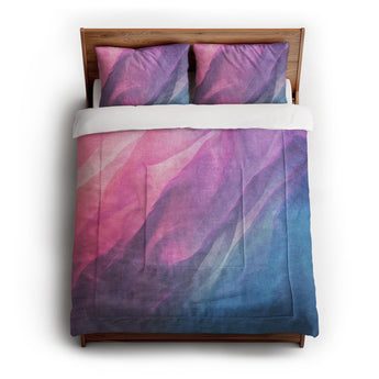 Cirrus Blue & Magenta Comforter