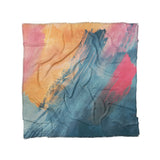 Eloise Blue & Pink in Full/Queen (88" x 88") Size