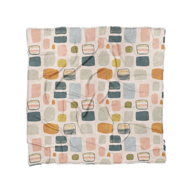 Calliope Ivory Multicolor in Full/Queen (88" x 88") Size