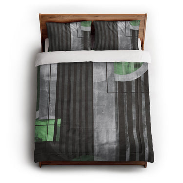 Gordian Dark Green in Full/Queen (88" x 88") Size