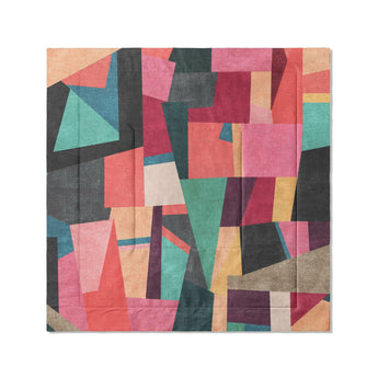 Baxter Pink Multicolor in Full/Queen (88" x 88") Size