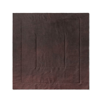 Keanu Watercolor Deep Red Ombre in Full/Queen (88" x 88") Size