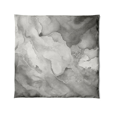 Zephyr Watercolor Grey in Full/Queen (88" x 88") Size