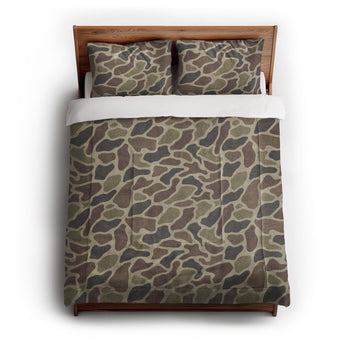Duck Camo Brown in Full/Queen (88" x 88") Size