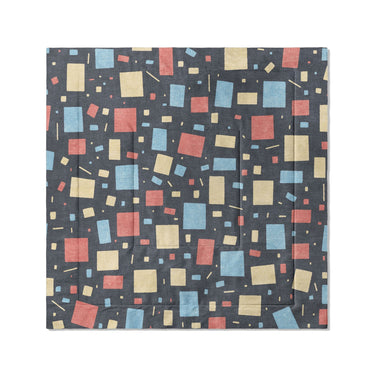 Geometric Confetti Twilight in Full/Queen (88" x 88") Size