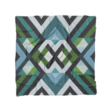 Sonora Blue & Green in Full/Queen (88" x 88") Size