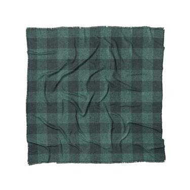 Buffalo Plaid Deep Teal in Full/Queen (88" x 88") Size