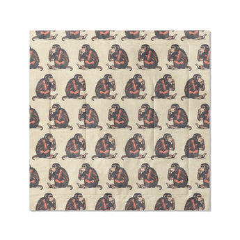 Thinking Chimps in Full/Queen (88" x 88") Size