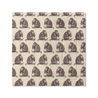 Thinking Chimps in Full/Queen (88" x 88") Size