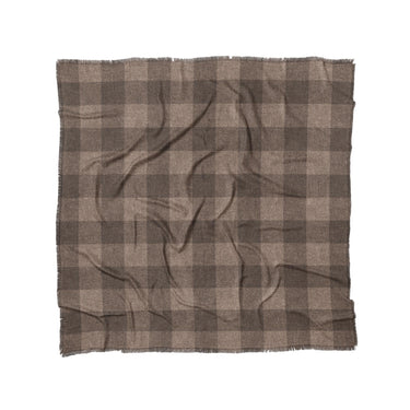Buffalo Plaid Dark Cedar Brown in Full/Queen (88" x 88") Size