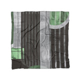 Gordian Dark Green in Full/Queen (88" x 88") Size