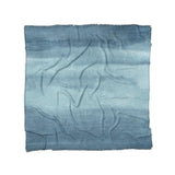 Jacinda Watercolor Blue Ombre in Full/Queen (88" x 88") Size