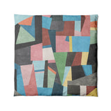 Baxter Blue Multicolor in Full/Queen (88" x 88") Size