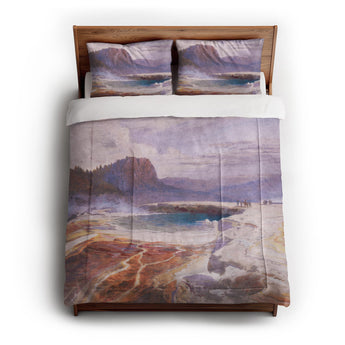 Yellowstone Great Blue Spring Comforter