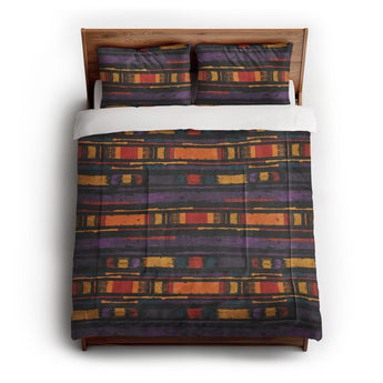 Ojai Purple & Yellow in Full/Queen (88" x 88") Size