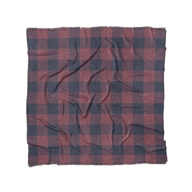 Buffalo Plaid Maroon & Navy in Full/Queen (88" x 88") Size