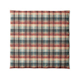 Monaghan Plaid Blue & Red in Full/Queen (88" x 88") Size