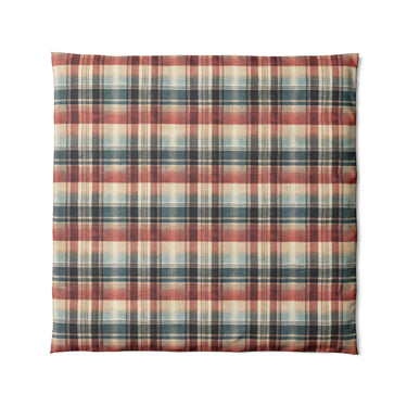 Monaghan Plaid Blue & Red in Full/Queen (88" x 88") Size