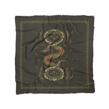 Snake in the Woods in Full/Queen (88" x 88") Size