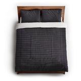Euclid Black & Purple in Full/Queen (88" x 88") Size