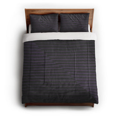 Euclid Black & Purple in Full/Queen (88" x 88") Size