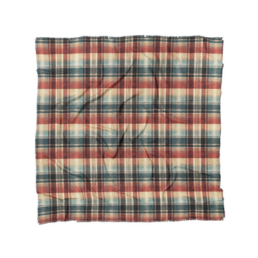 Monaghan Plaid Blue & Red in Full/Queen (88" x 88") Size
