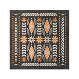 Topanga Black & Yellow in Full/Queen (88" x 88") Size