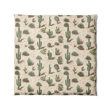 Desert Cacti in Full/Queen (88" x 88") Size