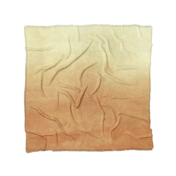 Kieran Watercolor Goldenrod Ombre in Full/Queen (88" x 88") Size