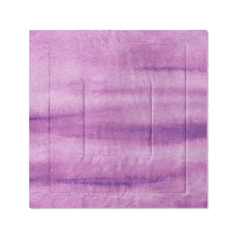 Ophelia Watercolor Violet Balayage in Full/Queen (88" x 88") Size